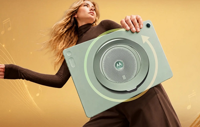 Moto Pad 70 Groove Dirilis, Tablet Multimedia dengan 9 Speaker JBL dan Baterai 10.200 mAh