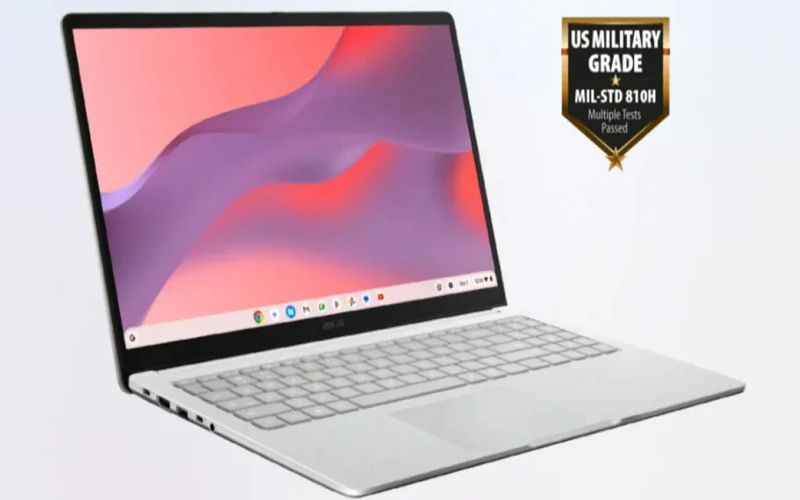 Asus Chromebook CX15 Hadir dengan AI Google, Baterai Tahan Lama dan Tahan Banting
