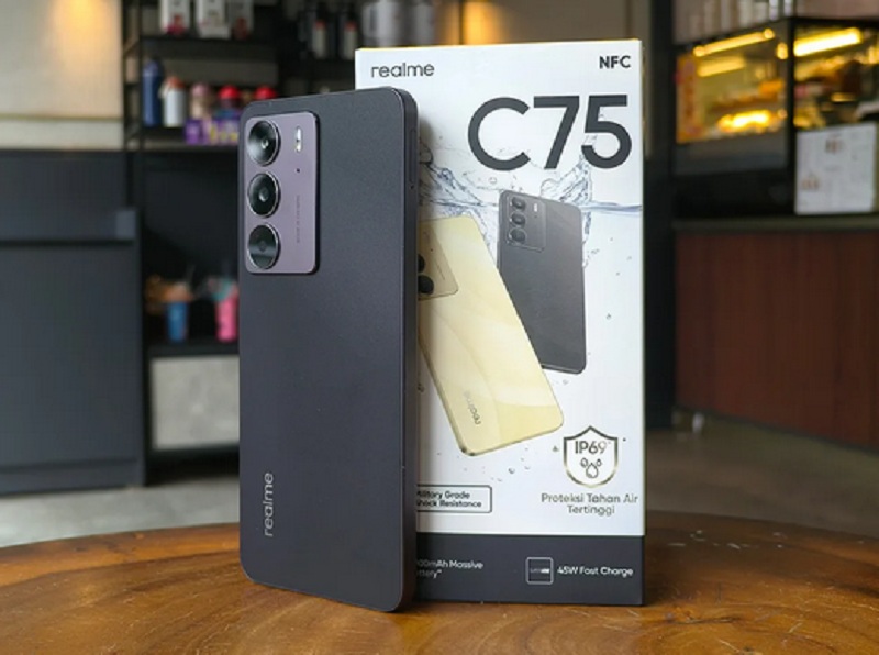 Realme C75 Hadir dengan Struktur Kuat dan Fitur Ketahanan Lengkap
