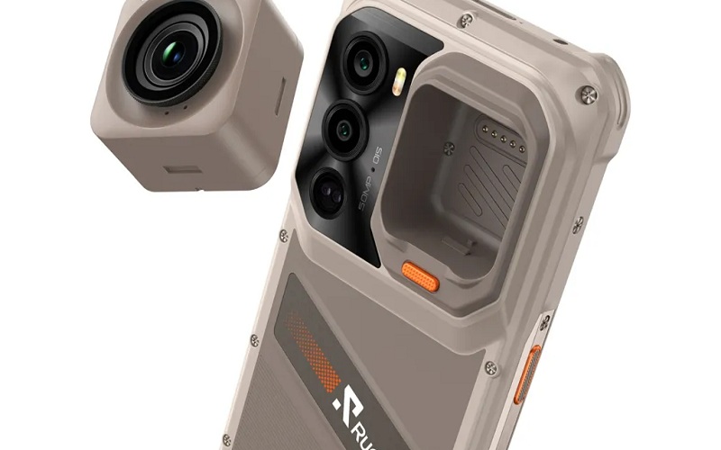 RugOne Xsnap 7 Pro, HP Tangguh dengan Kamera Action Detachable