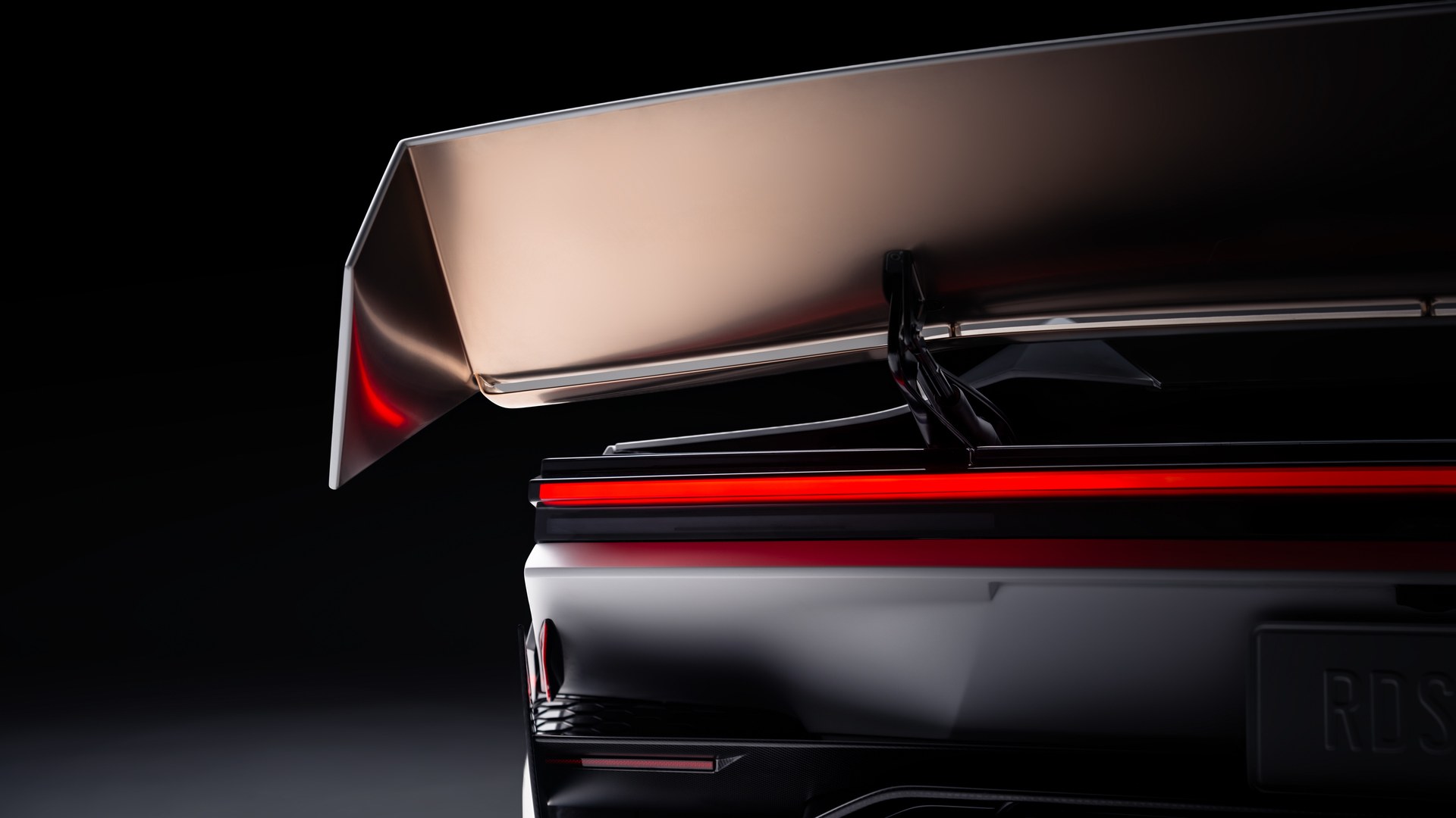 Sayap belakang aktif Tesla Roadster